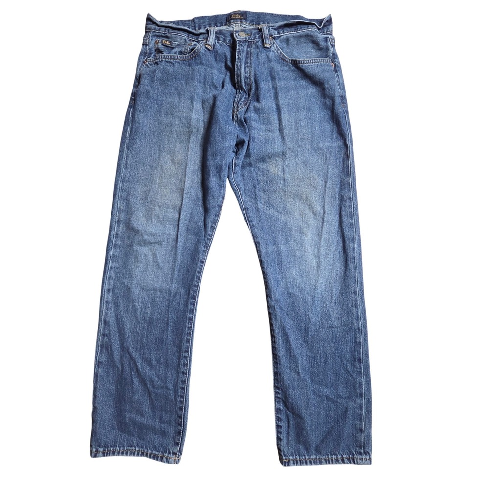 Polo Ralph Lauren Hampton Relaxed Straight Jeans 34x30 90s Dadcore Ivy League